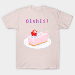 Kawaii Pixel Oishii Dream Dessert (strawberry mousse) T-Shirt